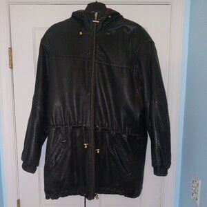 Women's Black Leather Jacket